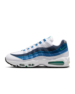 NIKE AIR MAX 95 BIGBUBBLE WHITE/BLUE ナイキ Reviews: Nike Air Max 95 Big Bubble SE Men's Shoes. Nike.com